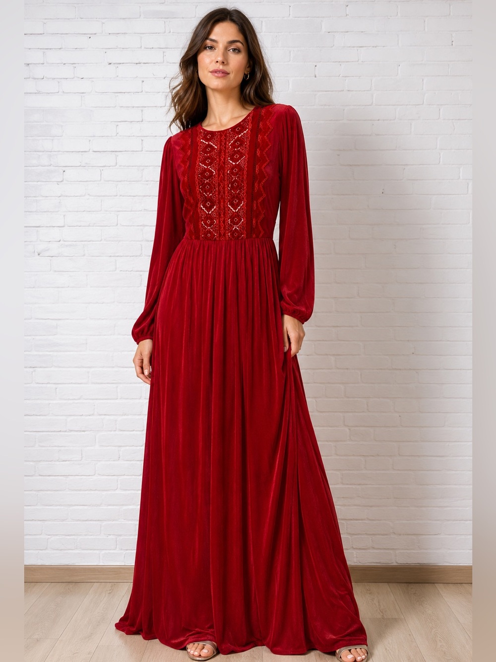 PINKO Red Velvet Gown NWT!